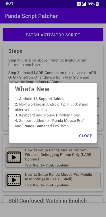 Panda Script Patcher - 2.0.0 - (Android)