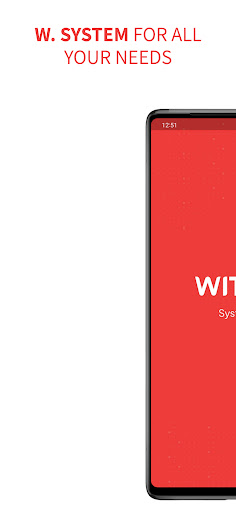 Android application W. System screenshort
