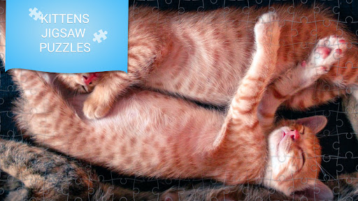 Android application Kittens jigsaw puzzles games screenshort