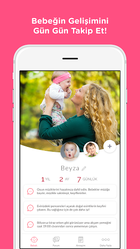 Android application Happy Kids • Bebek Gelişimi screenshort