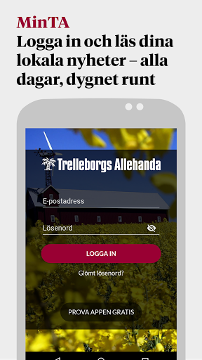 Android application MinTA screenshort