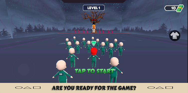 #1. Red Light Green Light Game (Android) By: ZX Tasarım