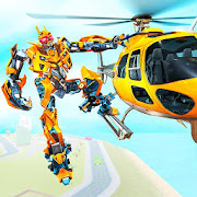 Helicopter Robot Transform War – Air robot games