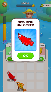 Poor Fisher－Fish Merge Clicker