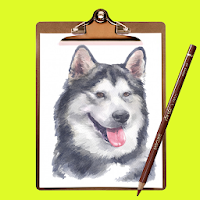 Как нарисовать собаку поэтапно
