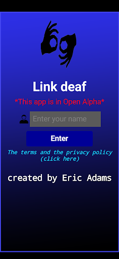 Android application Link deaf screenshort