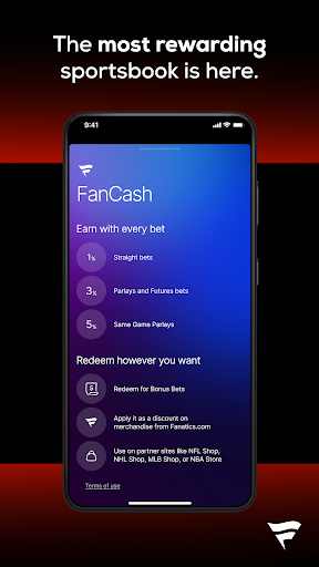 Fanatics Sportsbook screenshot