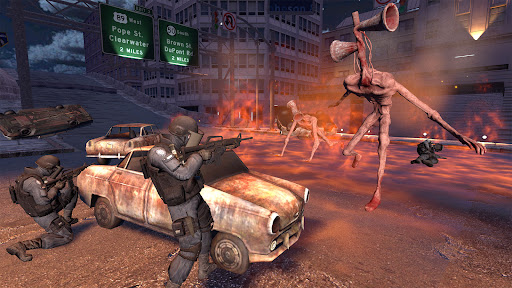 Siren Head City Escape Games Screen 3