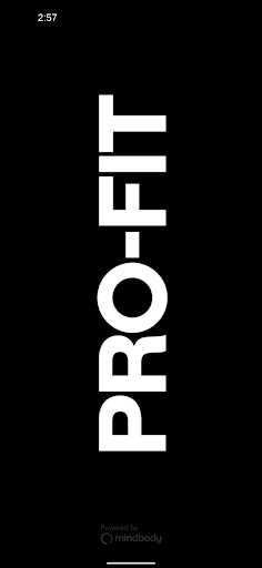 Android application Pro-Fit Personal Training screenshort