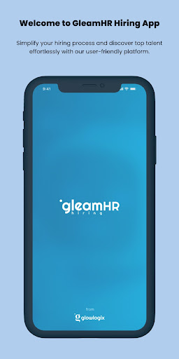 Android application GleamHR Hiring screenshort