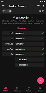 Verbs German Dictionary 4.2.171 verbs APK screenshots 4