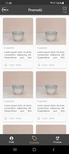 Coffee Cup Screen 2