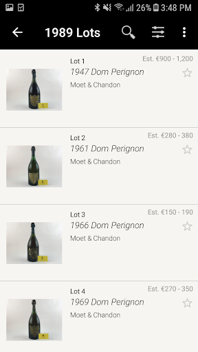 Sylvies Wine Auctions Screen 2