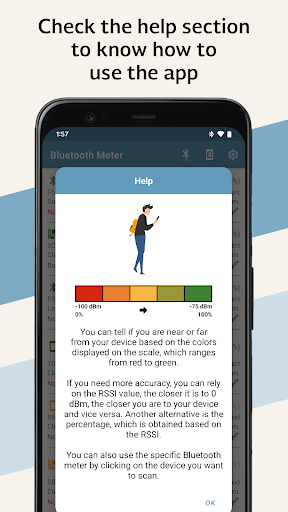 Bluetooth Signal Meter Screenshot