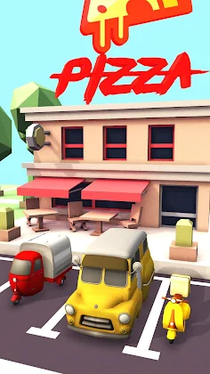 Pizza Delivery Boy Rush: City  - Screenshot 4