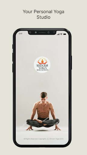 Android application Shivam Yoga Studio screenshort