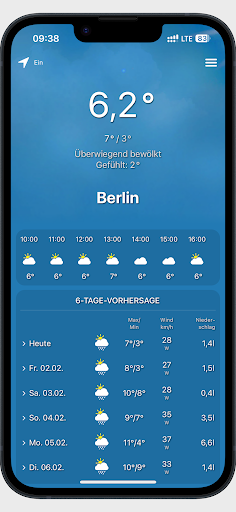 Mobilewetter - Wetter App Screen 2