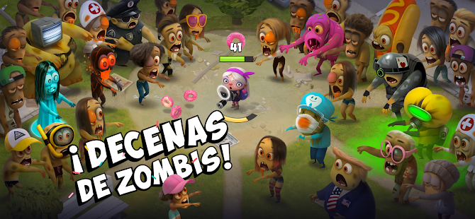 Kids vs Zombies: Donuts Brawl Screenshot