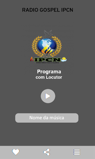 Android application Rádio Gospel IPCN screenshort