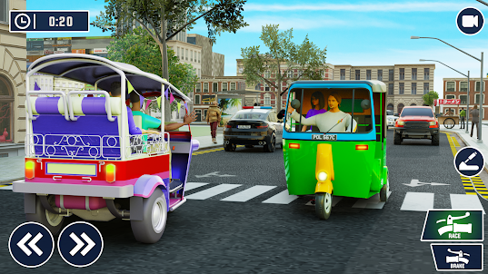 Tuk Tuk Driving Simulator Game