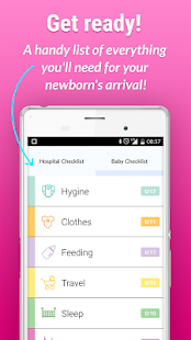 Newborn Baby Checklist Screenshot