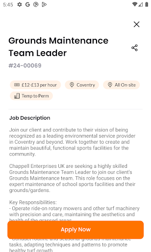 Chappell Enterprises UK Screen 3