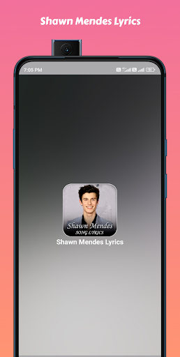 Android application Shawn Mendes Song Lyrics screenshort