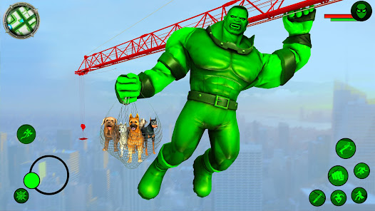 Incredible Hulking Hero Game apkpoly screenshots 15