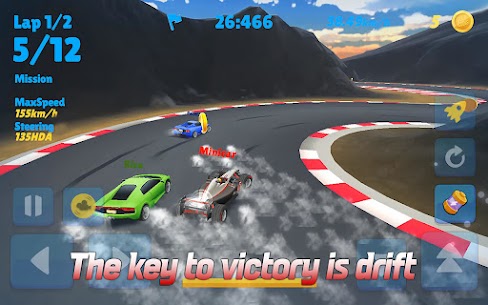 Minicar Drift v2.1.5 Mod Apk (Free Shopping/Unlimited Money) Free For Android 4