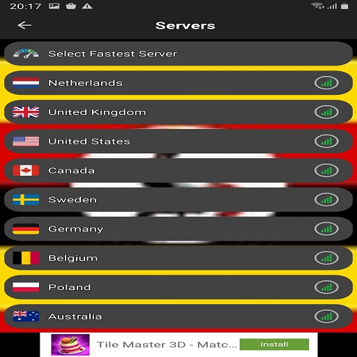 UGANDA VPN Screen 3