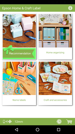 Epson Home & Craft Label Screen 2