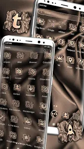 Luxury Silk Launcher Themes