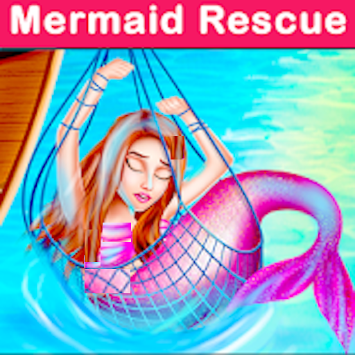 Mermaid Rescue Love Story Game  Icon