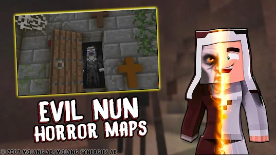 Horror Granny Maps - Evil Nun