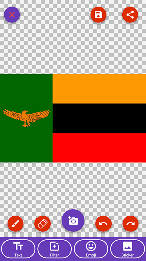 Zambia Flag Wallpaper Flags