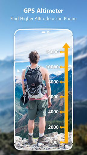 Android application GPS Altimeter Altitude & Map screenshort