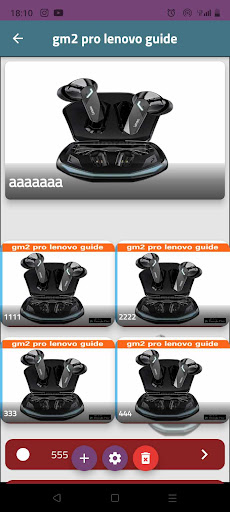 Android application gm2 pro lenovo guide screenshort