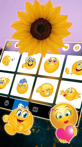 Sunflower Keyboard Theme Screenshot 4 - AppWisp.com