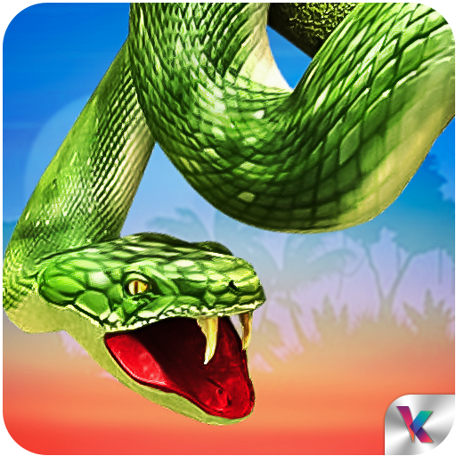 Wild Anaconda Snake Attack 3D  Icon