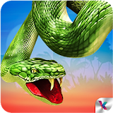 Wild Anaconda Snake Attack 3D icon