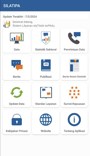 Android application SILATIPA screenshort