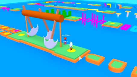 Obby Parkour games: lava mod
