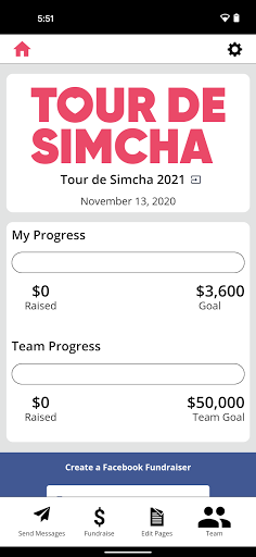 Tour de Simcha Screen 2