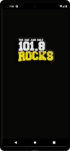 Android application 101.8 Rocks screenshort