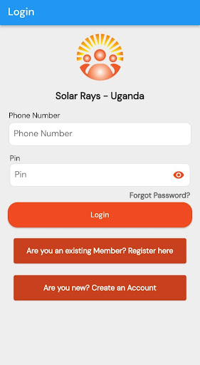 Solar Rays Energy Sacco Uganda Screen 2