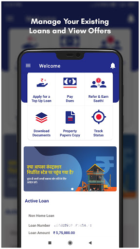 Android application Aavas Loan - Home & MSME Loan screenshort