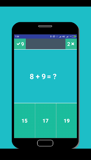 Addition and Subtraction Screen 3