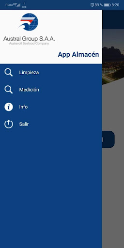 Android application Gestión de Almacenes screenshort