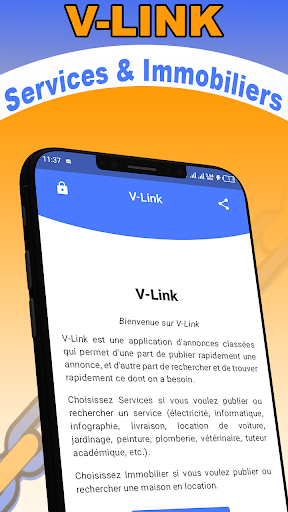 Android application V-Link screenshort