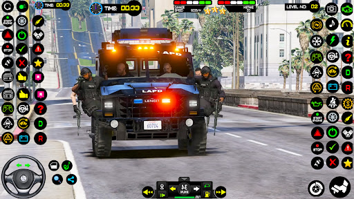 Android application Offline Police Car: Cop Games screenshort